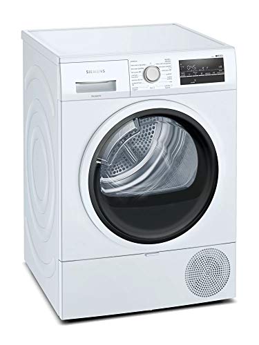 Máquina de Secar Roupa SIEMENS Home Connect WT47R461ES (8 kg - Condensação - Branco) Siemens - Aparelhos de lavanderia - 8 kg, condensação, branco, home connect