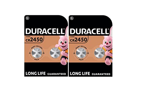 Pilhas DURACELL CR2450 (2 unidades - Alcalino) Duracell - Baterias de uso geral - alcalino, 3V, CR2450, 200mAh
