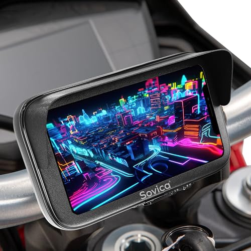 Suporte Smartphone MOTO Bike (Universal - 7.1'' - Preto) Sovica - Auto-falantes veiculares - universal, 7.1, preto