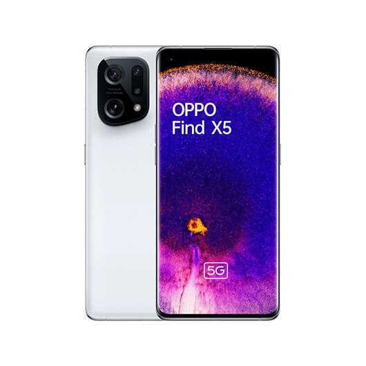 Smartphone OPPO Find X5 (6.55'' - 8 GB - 256 GB - Blanco) Oppo - Telemóveis - 6.55 polegadas, 8 gb, 256 GB, blanco