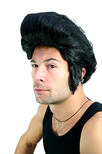 Peruca DISFRAZZES Wig Me Up Fonz (Tam: Tamanho Único) VK Event Fashion - Cuidados com o cabelo - cabelo sintético, gancho respirável, pérola adaptável