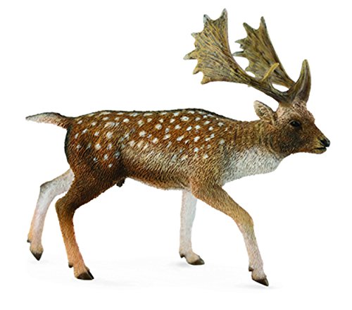 Figura de Ação FANTASY FLIGHT COLLECTA Woodland Deer Collecta - Bonecos de ação e brinquedo - 15 cm, pêlo removível, espada, escudo, mini-arco