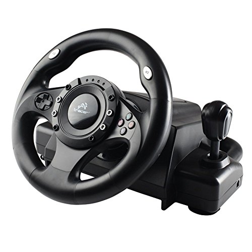 Volante + Pedais THRUSTMASTER Drifter (PC e PS3 - USB) TRACER - Controlos de jogo - volante, pedais, usb, pc, PS3