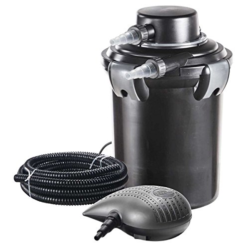 Filtro para Piscina HEISSNER HLF4000-00 (Preto) HEISSNER - Bombas de irrigação, reforço e sistemas de aspersão - 2200 l/h, 3 m, 2 cm, 25 W