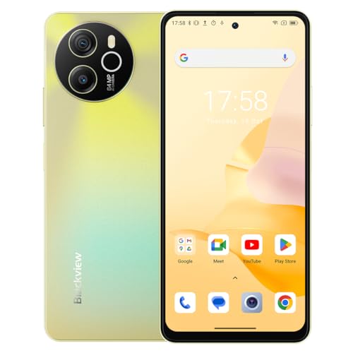 Smartphone BLACKVIEW Shark8 (6.78'' - 16 GB - 256GB - Dourado) BLACKVIEW - Telemóveis - 6.78 polegadas, 16 gb, 256gb, dourado, android 13