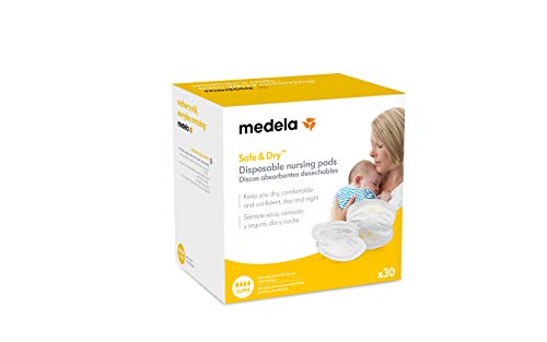 Medela Safe&Dry Absorventes Individuais 30 Unidades MEDELA - Banho e corpo - ultra-eficiente, durável, instantânea, dia-a-dia