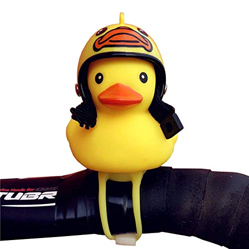Pato Luz e Pito com Clip de Bicicleta LUXER BSGP - Peças para bicicletas - pato, luz, pito, clip, bicicleta, amarela