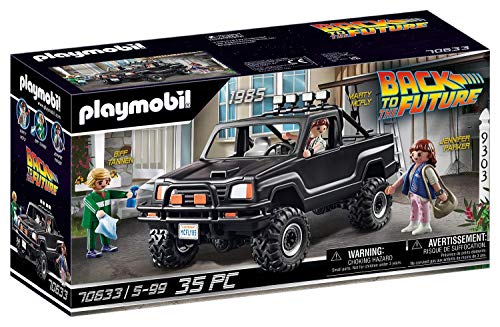 Playmobil Back To The Future - Marty's Pickup Truck PLAYMOBIL - Caminhões de brinquedo & veículos de construção - camioneta, marty mcfly, jennifer parker, biff tannen