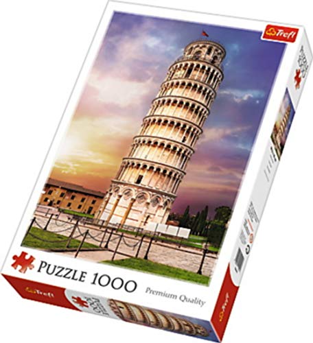 Puzzle 2D JUMBO Torre de Pisa (Idade Mínima: 12 Anos - 1000 Peças) Trefl - Quebra-cabeças - 1000 peças, 12 anos, 2d, Torre de Pisa