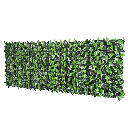 Rolo de Vedação Artificial OUTSUNNY Verde (300 x 100 cm) Outsunny - Casa e jardim - artificial, verde, 300x100cm