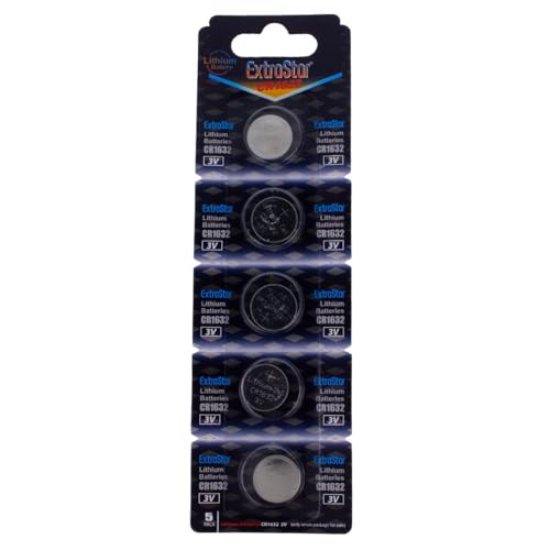 Pilha Recarregável PANASONIC CR1632 (3 V) EXTRASTAR - Baterias - litio, 3 V, CR1632, 620 mAh