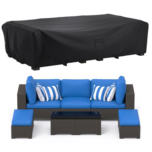 Capa para Móveis de Jardim FARFY Impermeável (200 x 160 x 70 cm) Farfy - Capas para móveis de exterior - impermeável, poliéster, preto, 200x160x70 cm
