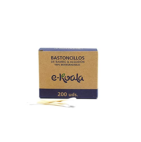 Eco Earplugs E-KOALA 200 Unidades (Recondicionado Como Novo) e-koala - Banho e corpo - eco, reconhecido como novo, 200 unidades, biodegradáveis