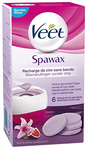 Veet Spawax Refill Sugar & Violet Lily 50ml Veet - Kits e suprimentos de depilação com cera - sugar, violet lily, refill, 50ml