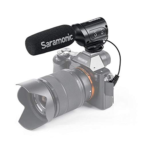 Microfone SARAMONIC SR-M3 (Preto - 10 Hz a 20 kHz) Saramonic - Microfones - 10-20000 Hz, 35 db, omnidirecional, pci