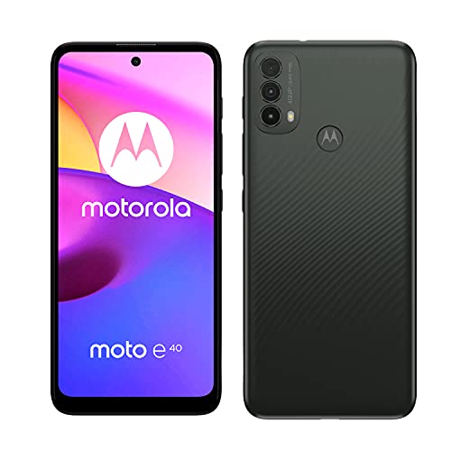 Smartphone MOTOROLA Moto E40 (6.5'' - 4 GB - 64 GB - Cinzento) Motorola - Telemóveis - 6.5 polegadas, 4 gb ram, 64 gb memória, Android 11