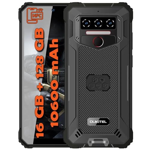 Smartphone OUKITEL WP23 (6.52'' - 7 GB - 64 GB - Preto) OBA - Telemóveis - 6.52 polegadas, 7 GB, 64 gb, preto