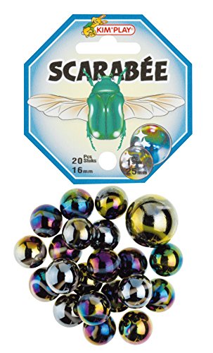 Jogo de Tabuleiro KIM PLAY Billes Scarabée (Idade Mínima Recomendada: 6 anos) KIM PLAY - Jogos - família, 6 anos, bolas, tabuleiro