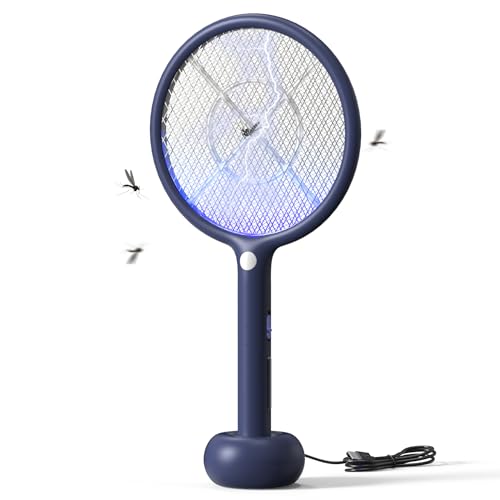 Mata-Mosquito Eléctrico VEGREM com Lâmpada Led e 2 em 1 SANCAI - Armadilhas de controle de pragas - luz LED, 2 em 1, bateria recarregável, mala protetora