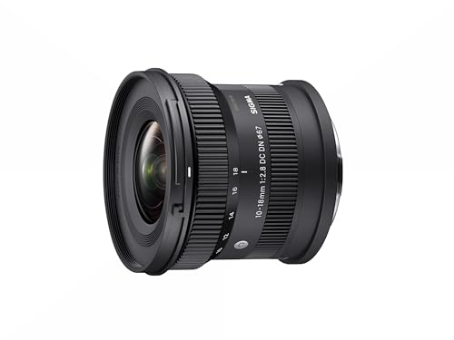 Objetiva SIGMA 10-18mm/2.8 DC DN C (Encaixe: Sony E - Abertura: f/22 - f/2.8) Sigma - Lentes de câmera - ultra-wide, sony e, f/22, f/2.8