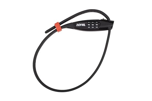 Cadeado com Fio K-Traz Zip3 (Preto - 4.5 m) Zefal - Fechaduras e chaves - fio, 4.5m, preto