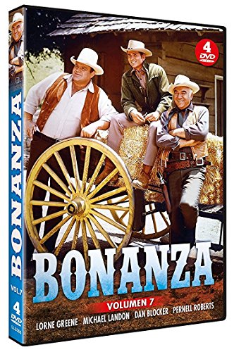 DVD Bonanza - Volume 7 (Edição em Espanhol) Llamentol S.L. - Dvds e vídeos - dvd, bonanza, volume 7, espanhol, serie tv americana, aventuras