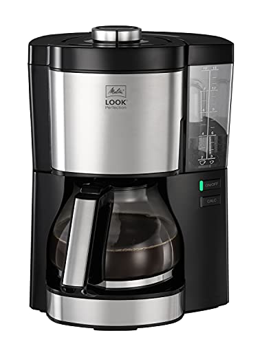 Máquina de Café Melitta Look V Perfection 1028-06 MELITTA - Cafeteiras de filtro - automático, preto prateado, 1080 w