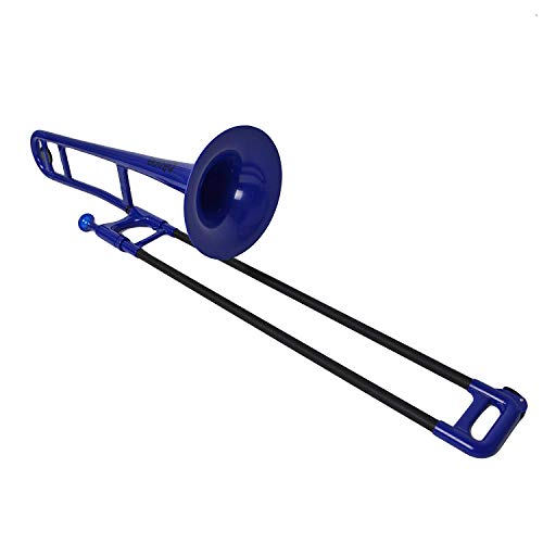 Trombone de Brincar PBONE PBONE1-BL (Idade Mínima Recomendada: 3 anos) pBone - Trombones - 3 anos, ABS sintéticos, preto e azul