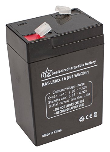 Bateria Recarregável LEAD-ACID Hq Bat-Lead-16 HQ - Baterias - lead-acid, 12V, 16 ah, vrta