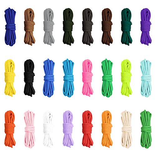 Fita de Sobrevivência 24 ROLLS 10FT 4MM TYPE III Hileyu - Cabos e cordas de hardware - 24 rolos, 10 pés, 4 mm, tipo iii