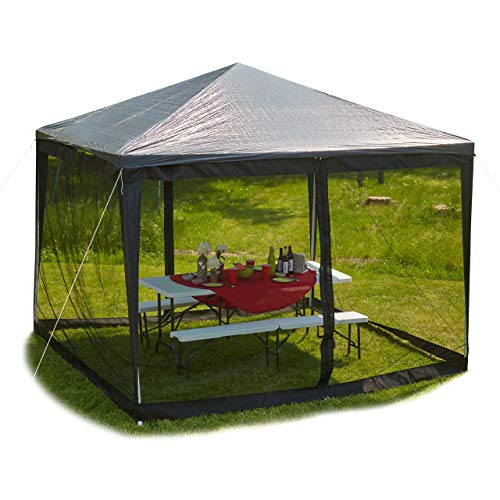 Mosquiteiro de Campismo RELAXDAYS 3 x 3 M Relaxdays - Acessórios para toldos e gazebos - campismo, 3x3m