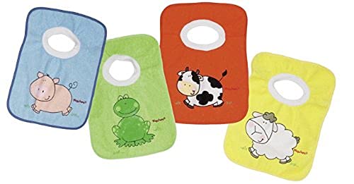 Conjunto de 4 Fraldas para Bebé PLAYSHOES Animais Playshoes - Babetes - conjunto, fraldas, bebé, PLAYSHOES, animais, laváveis