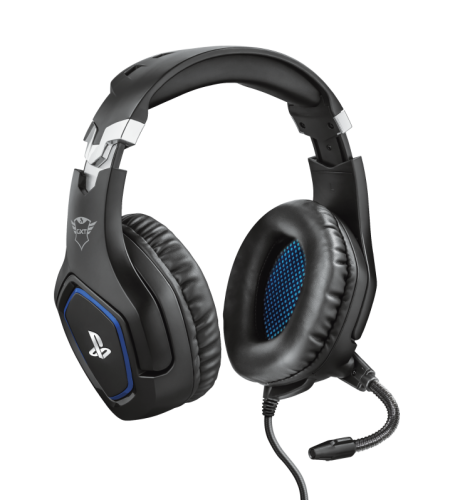 Auscultadores com Fio TRUST GXT 488 (Over Ear - Microfone - Noise Canceling - Preto) Trust - Fones de ouvido e headsets - over ear, microfone, noise canceling, preto