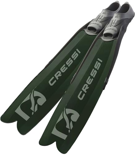 Tamanho 46-49,5 cm (Calçado de mergulho unissexo) CRESSI Gara Modular Boost Fins Verde Cressi - Roupa - 46-49.5 cm, unissexo, modular, boost fins