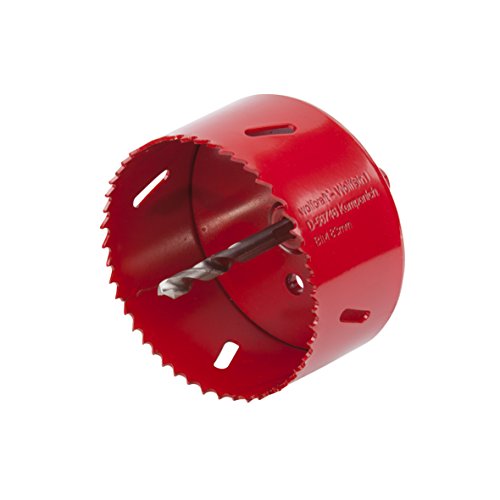 wolfcraft GmbH 5476000 chaves de fendas sem fios 1 peça(s) Wolfcraft - Acessórios para brocas e parafusadeiras - bimetal, 86 mm, 40 mm, vermelho