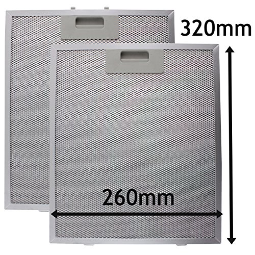 Filtro de ar para asseio SPC 320x260 mm Spares2go - Acessórios de capa de fogão - filtro, ar, asseio, 320x260mm