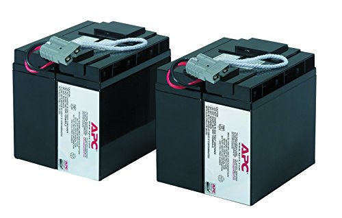 Bateria para Ups APC RBC55 Chumbo-Ácido Selado VRLA APC by Schneider Electric - Baterias para ups - chumbo-ácido selado, 9000 mah, preto