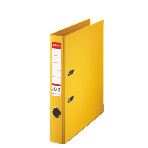 Argolas de Capa ESSELTE 811410 (Preto - Plástico) Esselte-Leitz - Pastas Organizadoras - preto, plástico