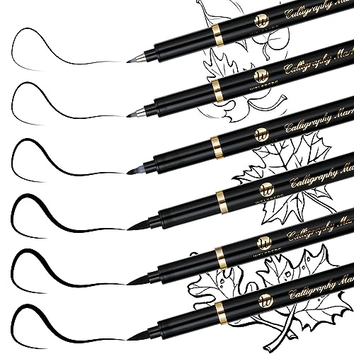 Conjunto 6 Marcadores WELSBERG Preto e Branco Welsberg - Marcadores e marcadores de texto - conjunto, 6 marcadores, preto, branco