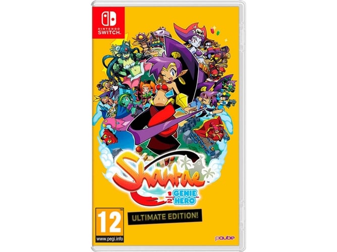 Jogo Nintendo Switch Shantae: Half-Genie Hero Ultimate Edition (Inglês) Pqube ltd - Software de jogos de vídeo - nintendo switch, shantae, half-genie hero, ultimate edition