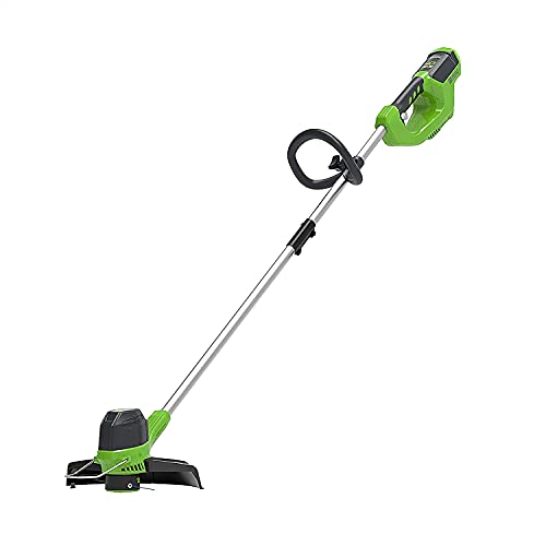 Corta-Sebes GREENWORKS G40LTK2 (Bateria) GREENWORKS - Cortadores de erva - bateria, alumínio, preto/green, 4 kg