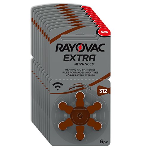 Pilhas para Auscultadores 60X Ray-O-Vac Extra Rayovac - Baterias de uso geral - pilhas, auscultadores, ray-o-vac