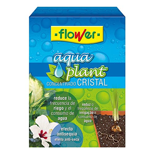 Flower Cristal Concentrado 100 Gr 10.3X3.7X14.5 Cm Productos Flower, S.A. - Adubos - 100 g, polímeros absorventes, regador inovador