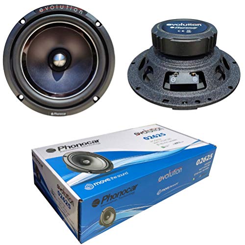 Colunas Auto PHONOCAR 02625 (2 Un - 140 W) PHONOCAR - Subwoofers para veículos a motor - colunas auto, phonocar 02625, 140 W