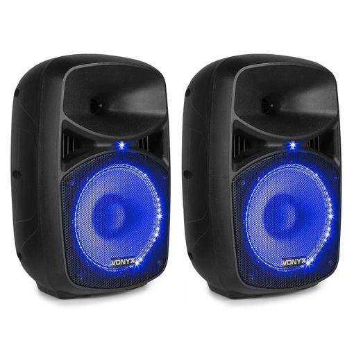 Coluna VONYX VPS082A (Preto - 2.5 W - Alumínio) Vonyx - Alto-falantes - preto, 2.5 W, alumínio