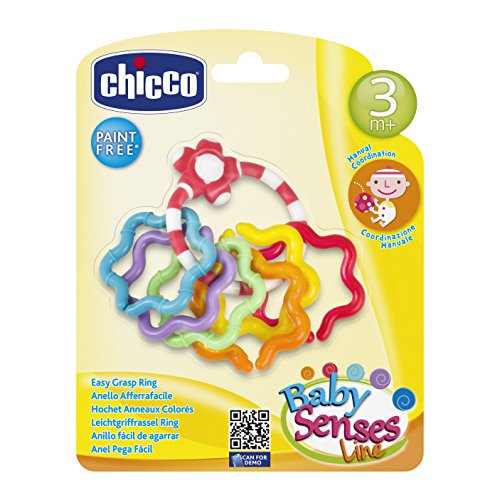 Brinquedo de Trabalhos Manuais CHICCO 005954 Chicco - Brinquedos - conjunto, anéis coloridos, removíveis, coordenação manual