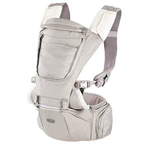 Mochila Hip Seat Chicco Hazelwood - Bege (Cama e Curtas Roupas) Chicco - Porta-bebês - hip seat, chicco, hazelwood, bege
