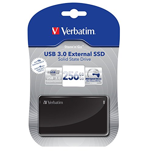 Disco SSD Externo SANDISK Store 'n' Go USB 3.0 - 256GB Verbatim - Dispositivos de armazenamento - 256 GB, ssd, usb 3.0, micro-usb