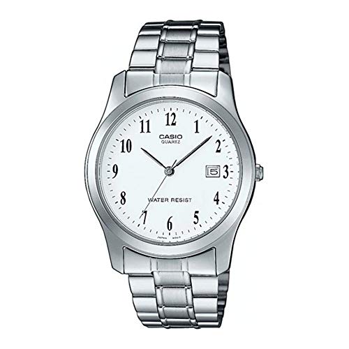 Relógio CASIO Homem (Aço - Branco - Dourado) Casio - Relógios - aço, branco, dourado, resistente à água