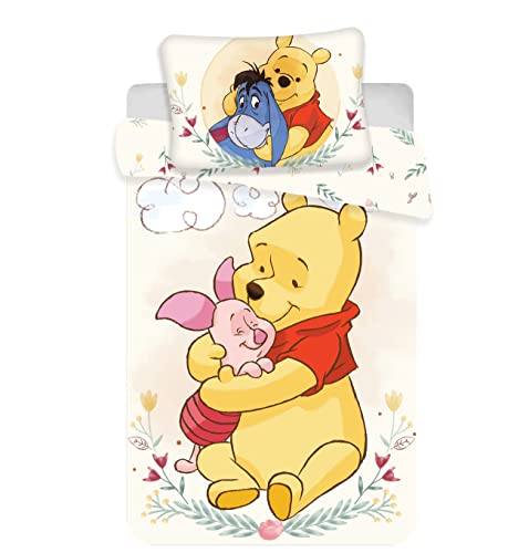 Lençol Infantil DISFRAZZES Winnie The Pooh (135x200cm) Jerry Fabrics - Capas de edredão - lençol, infantil, winnie the pooh